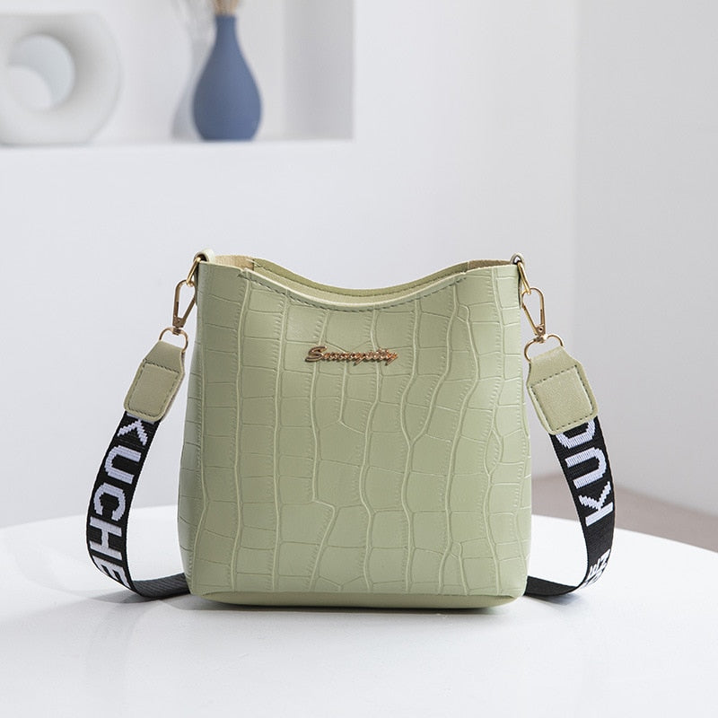 Maxine schoudertas | Mini crossbody bucket handtas voor dames